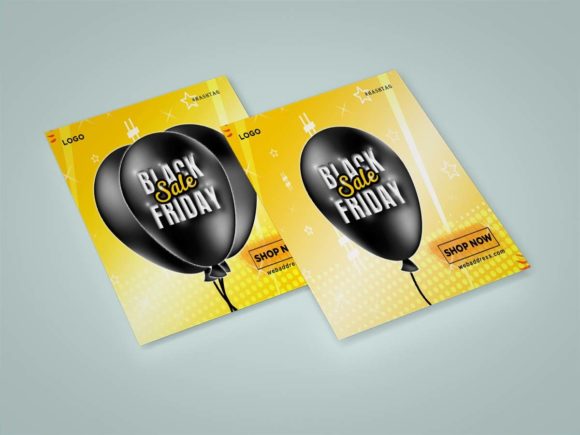 Black Friday Sale Social Media Flyer