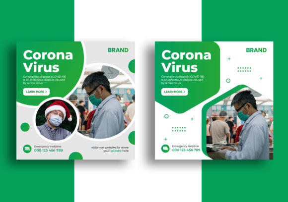 Effective Communication with a Corona Virus Social Media Post Template