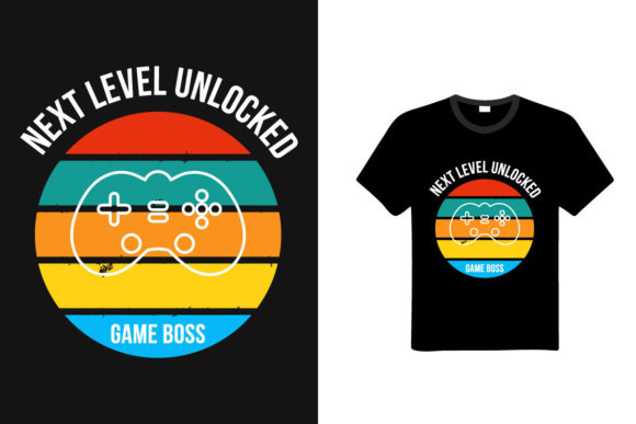 Elevate Your Brand with Professional Game T-shirt Design Vector Illustration