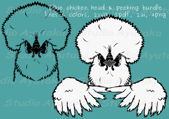 Evaluating the Sikie Chicken Lineart Bundle for Digital and Print Projects