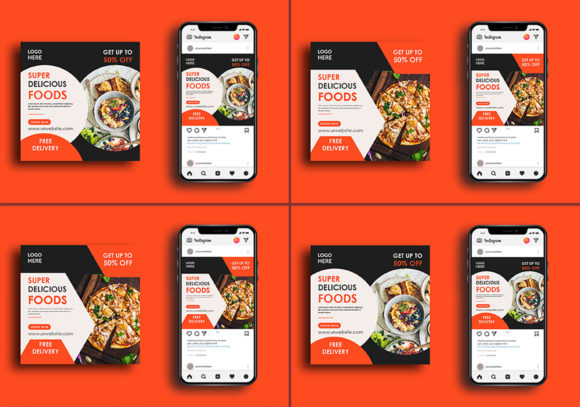 Evaluating the Special Food Burger Social Media Post Template for Digital Marketing