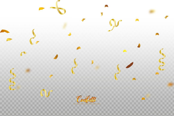 Festival Colorful Confetti Background