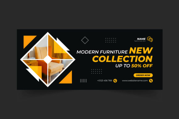 Furniture Facebook Cover and Web Banner: A Practical Design Solution for Modern Businesses