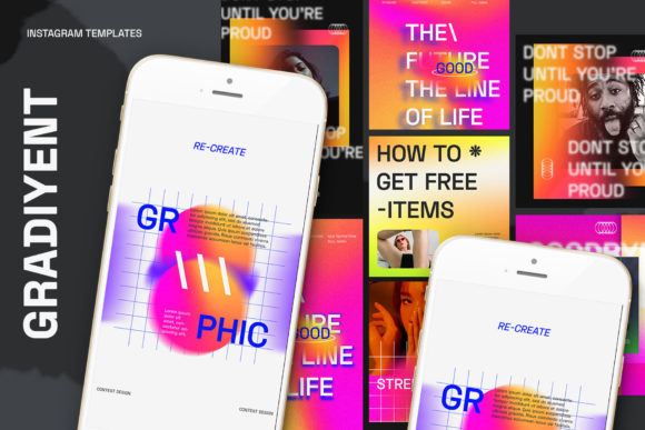Gradiyent Instagram Templates for Stunning Visuals
