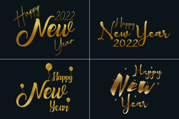 Integrating Golden Happy New Year Calligraphy Text into Professional Creative Workflows