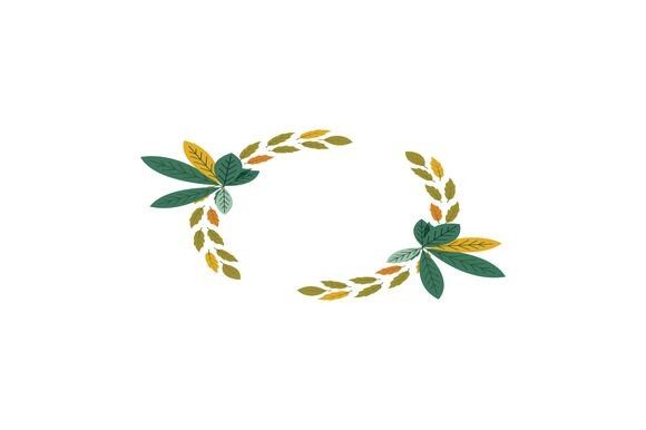 Laurel Wreath Vector Illustration Design for Modern Creativity