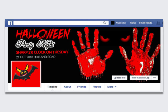 Maximizing Event Reach with a Professional Halloween Party Night Facebook Cover
