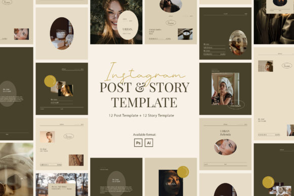 Minimalist Instagram with Brown Colors