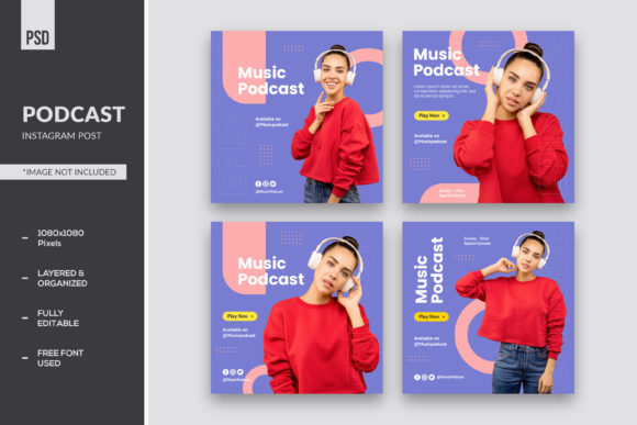 Podcast Instagram Post: A Designer's Template Guide