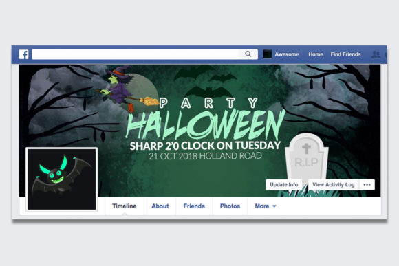 Strategic Implementation of the Halloween Party Facebook Timeline for Brand Impact
