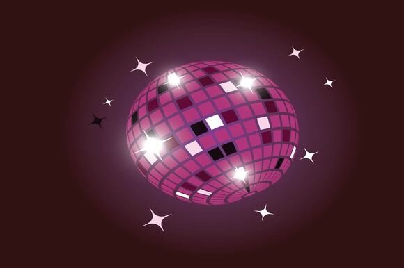 Unlocking Visual Impact with a Professional Disco Ball Icon Vector Illustration