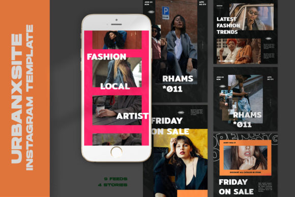 Urbanxsite Instagram Templates for Stunning Social Media